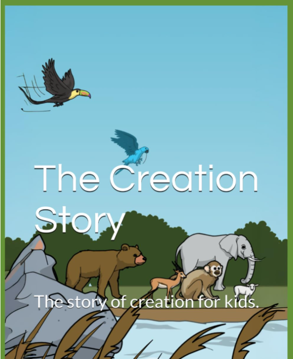 Coloring Book The Creation Story