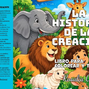 La Historia de la Creación: Libro para Colorear y Trazar